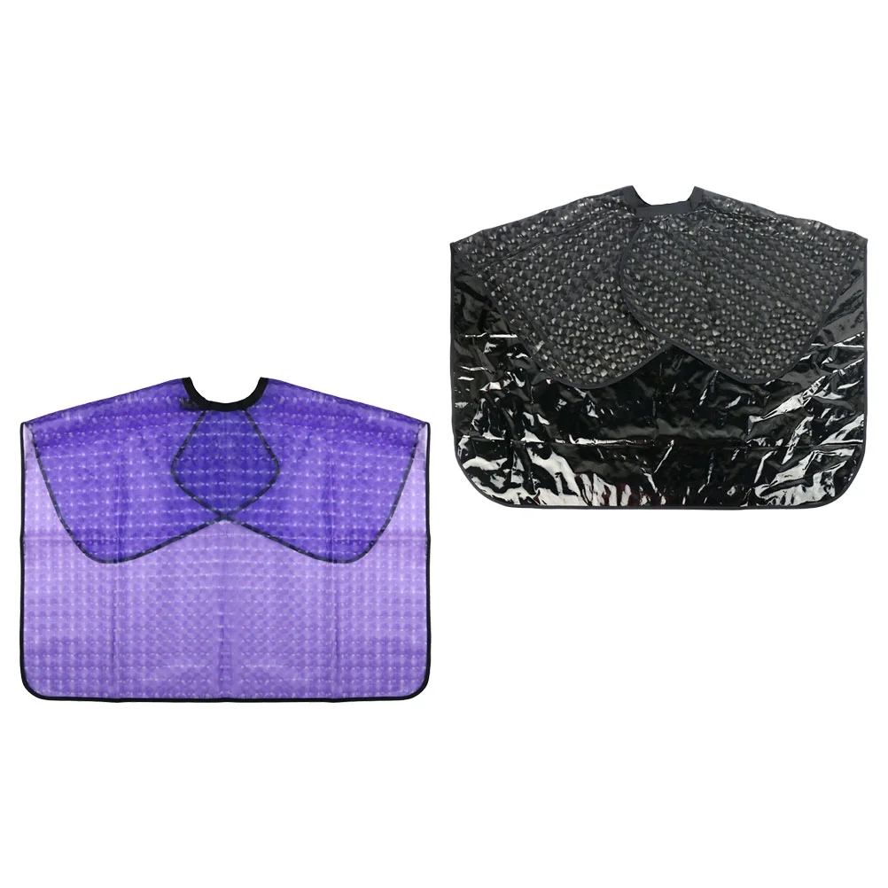 

2 шт. шаль для стрижки волос, шаль для укладки волос, воротник для стрижки волос, практичная шаль для окрашивания волос для парикмахерской