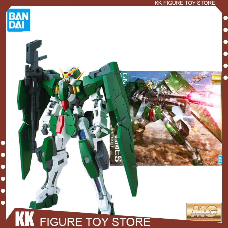 

Фигурка аниме Bandai, оригинальная, 56767 мг, 1/100 динамиков, модель Gn-002 00 в сборе, экшн-фигурки, орнамент, модель, игрушки