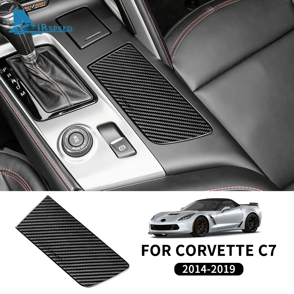 Наклейка из настоящего твердого углеродного волокна для Chevrolet Corvette C7 2014 2015 2016 2017