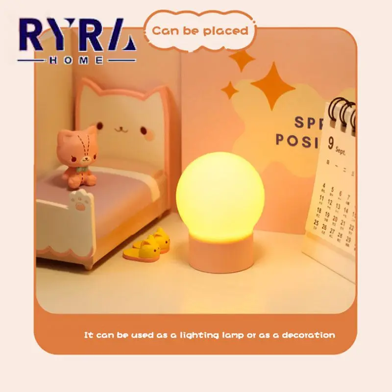 

Портативный светодиодный ночник с USB-разъемом, декоративные украшения, атмосферная настольная лампа, миниатюсветильник ный креативный све...