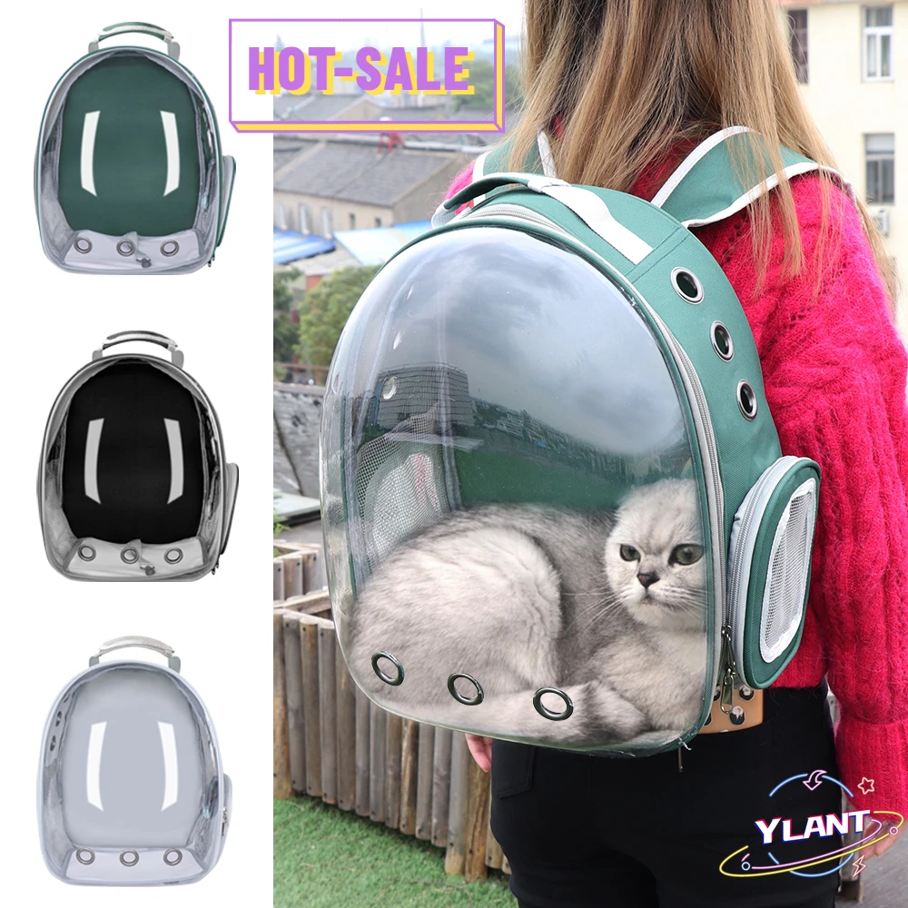 

Transportadora portatil para mascotas transpirable capsula de espacio de viaje al aire libre mochila transparente para mascotas