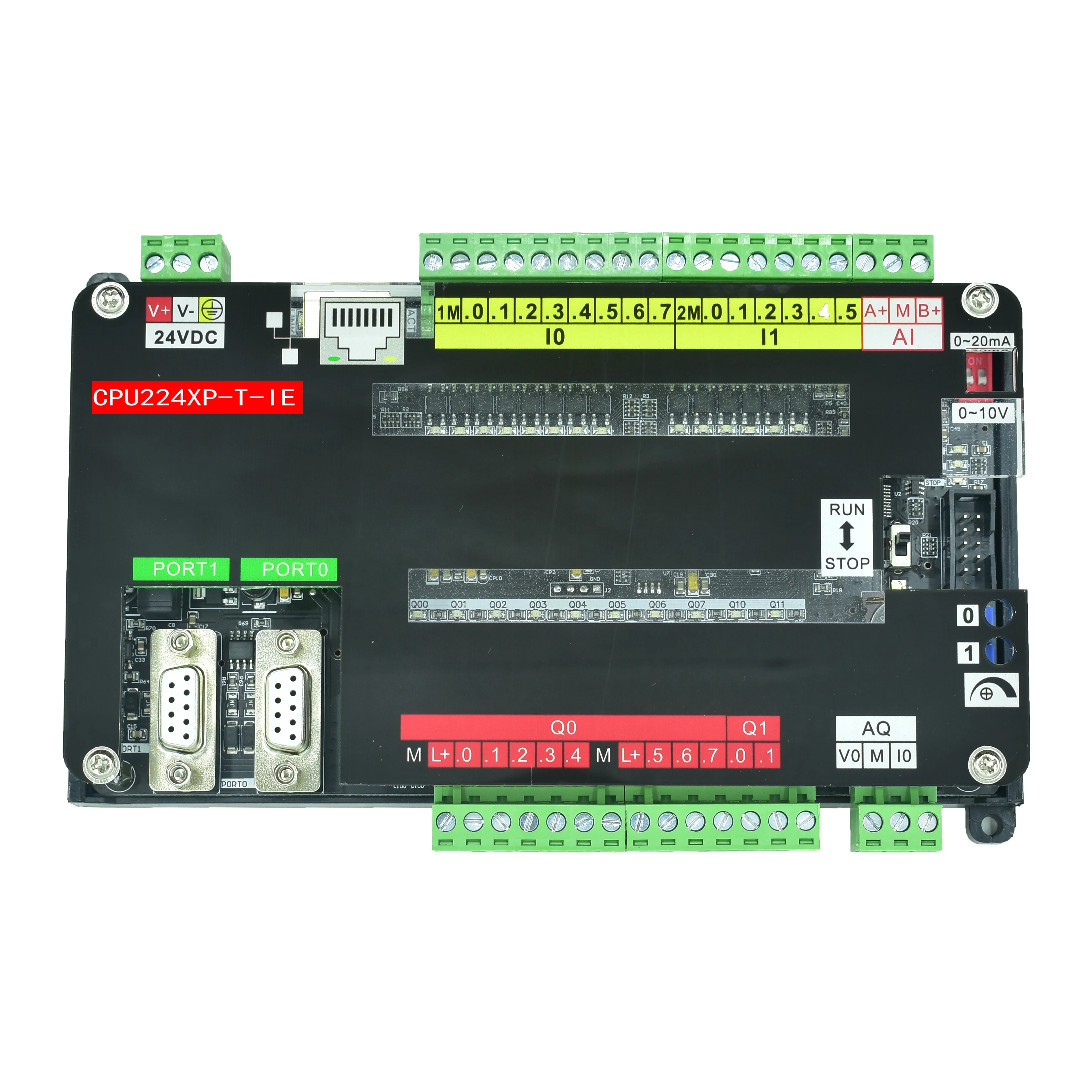 LE-200-E Ethernet CPU224XP напряжение питания 24 В постоянного тока 2AI 1AQ 14-портовый вход