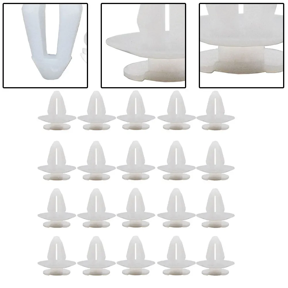 

Trim Retainer Door Panel Clips 20pcs 39884178 Fastener Fixing Trim Interior Nylon Auto Fastener Clip High Quality