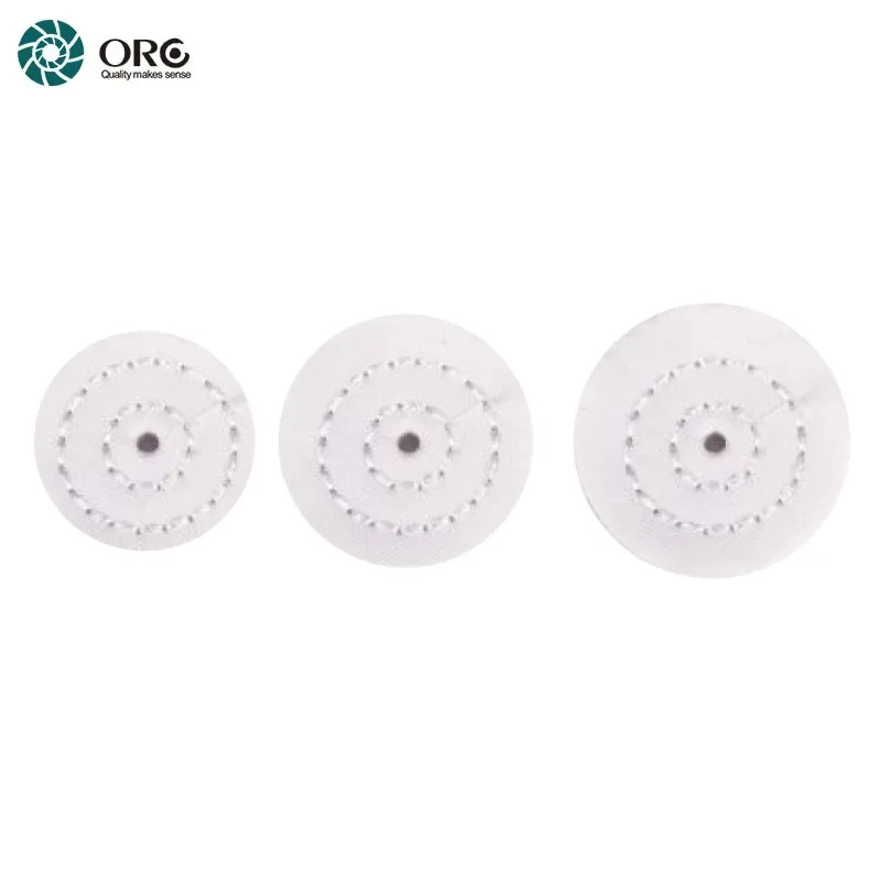 ORO Мини сшитые баффы из хлопка 12 шт. 19/22/25 мм