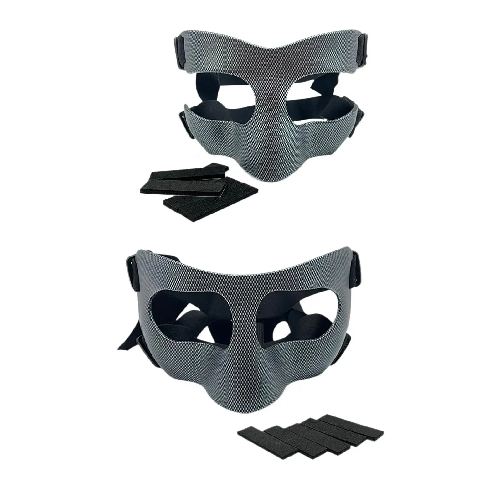 Защита для носа Регулируемая Маска лица Софтбол Футбол защитная Противоударная