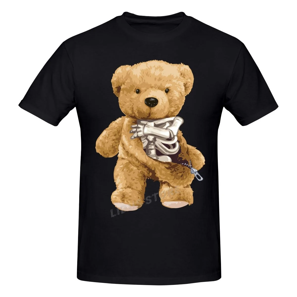

Cartoon Skeleton Wearing Teddy Bear Costume T shirts Harajuku Short Sleeve T-shirt Graphics Tshirt Brands Tee Tops