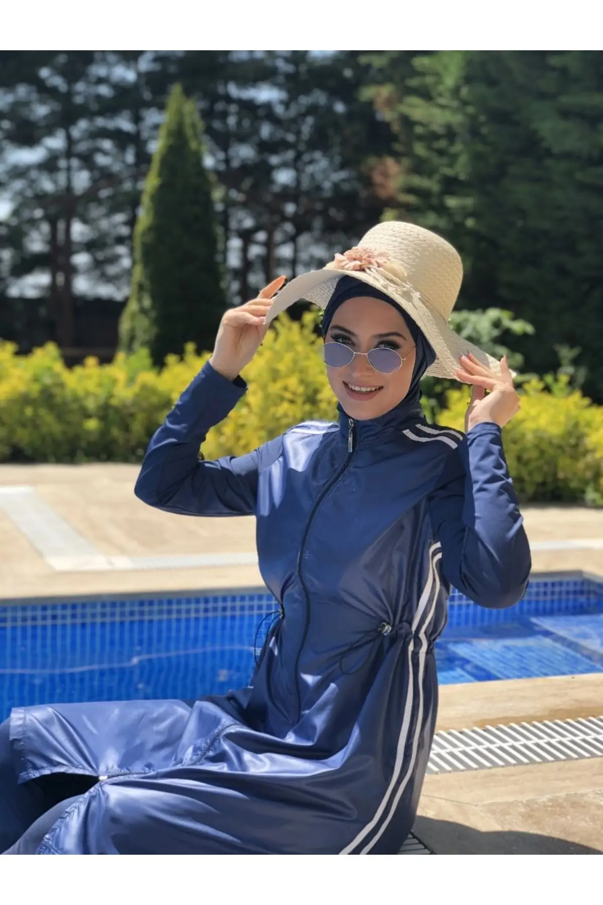 

New Burkinis Muslim Swimwear Modest Summer Clothing Long Sleeve Swimming Hijab Sport Islamic Swimsuit Bathing Suit Suit