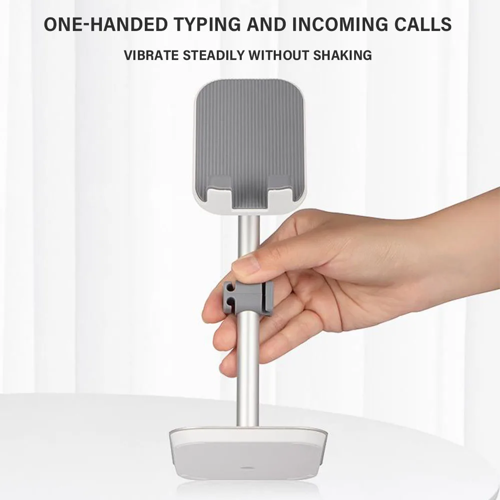 

Home Desktop Study Cell Phone Headset Display Rack Angle Adjustable Multifunction Free Standing Universal Tablet Holder Stand