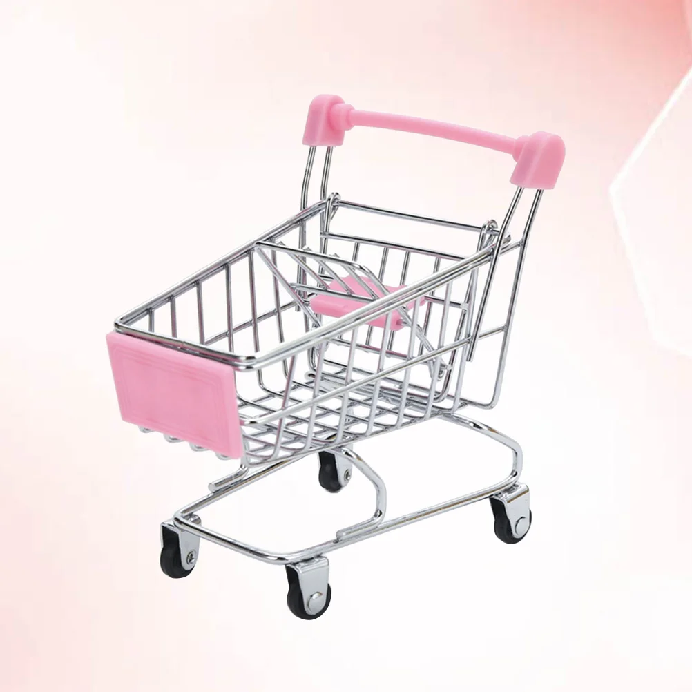 

Miniature Decoration Children Toy Pretending Game Chopping Scene Accessory Delicate Shopping Cart Kidcraft Playset Pushcart