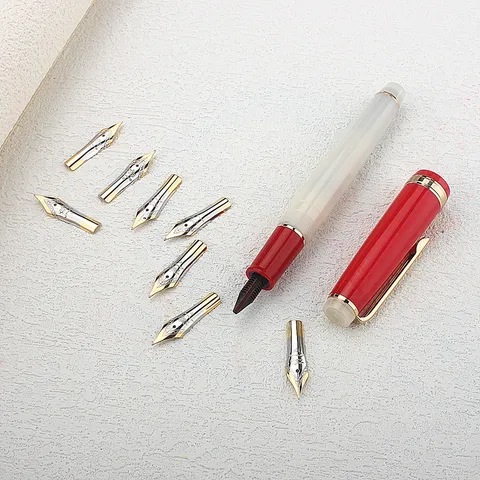 3 шт. металлические перьевые ручки Jinhao 26 с запасными наконечниками