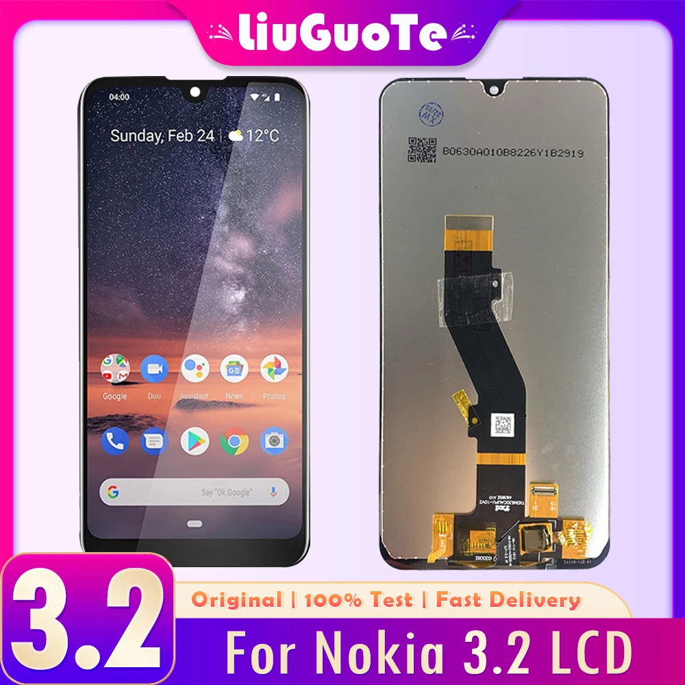 6 26 &quotОригинальный ЖК-дигитайзер для Nokia 3.2 ЖК-дисплей сенсорный экран в сборе