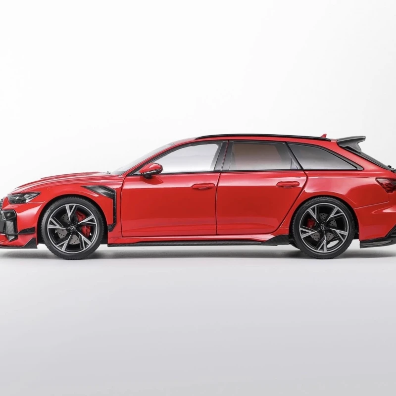Фото Новинка в наличии Kiloworks 1:18 Darwinpro Audi Rs6 Darwin-Модифицированный сплав, полностью открытые литые украшения, игрушки на заказ, детский рождественский подарок №2