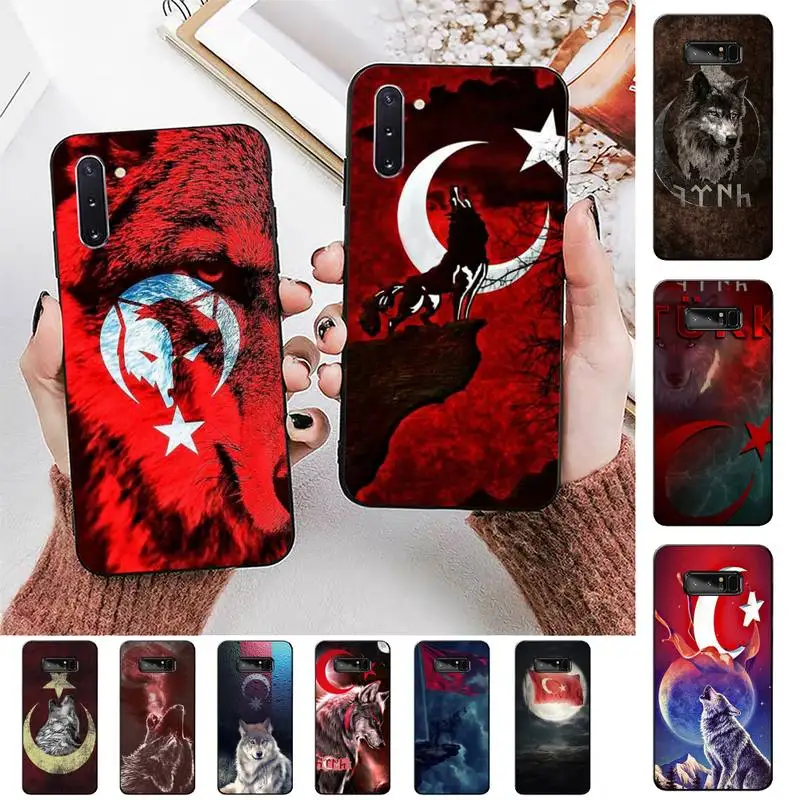 

Republic Of Turkey Flag Phone Case for Samsung Note 5 7 8 9 10 20 pro plus lite ultra A21 12 72