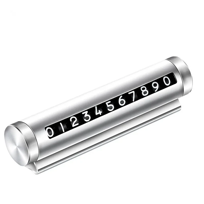 

Автомобильные аксессуары Мини-портативный номер телефона с переключателем Номер телефона Визитная карточка Временная табличка парковочной карты