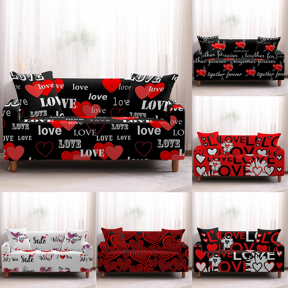 Новинка 2022 роскошный черный растягивающийся чехол для дивана Нескользящие Чехлы
