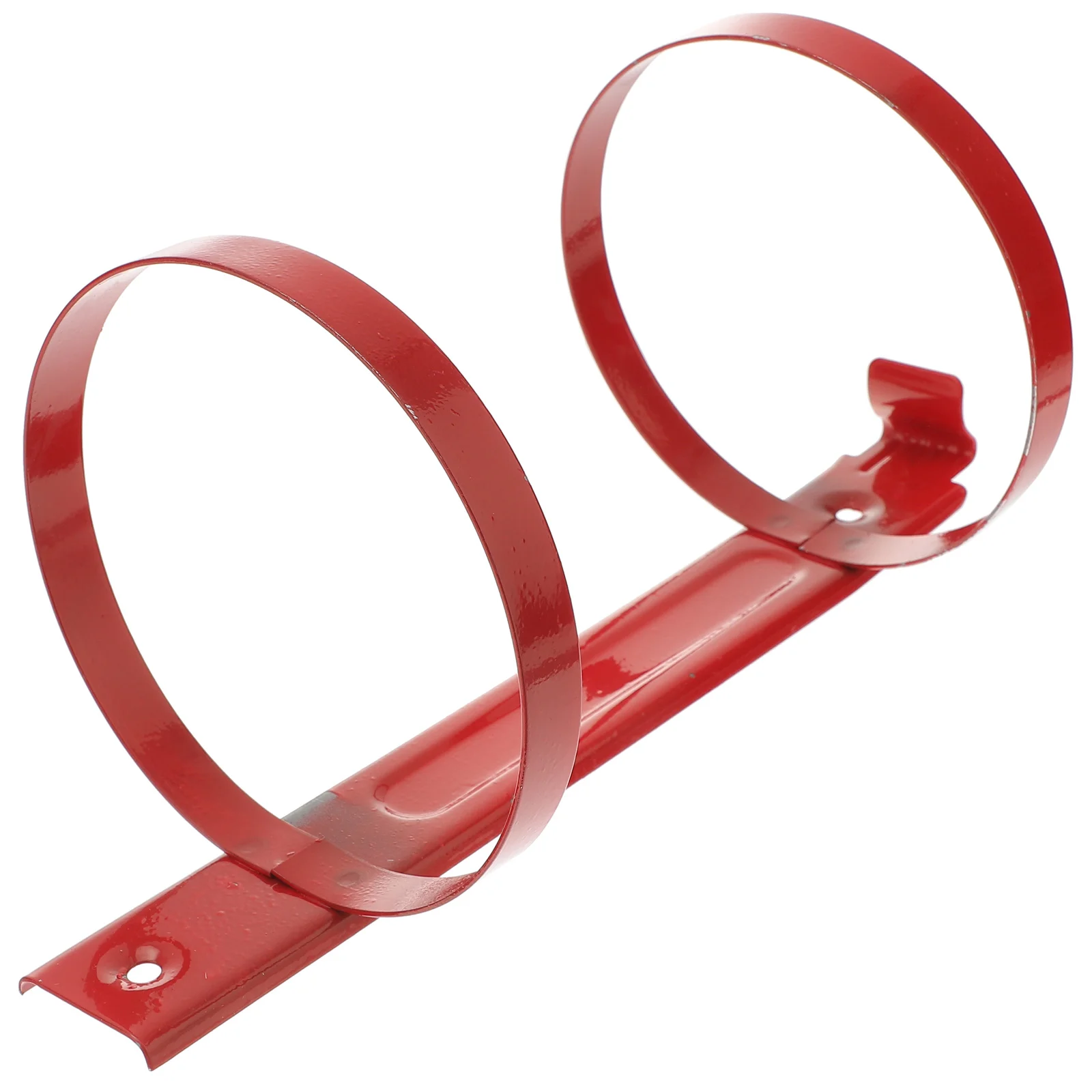 

Fire Extinguisher Bracket Hook Hanger Shelf Holder Wall Mount Corner Strap Holders Iron