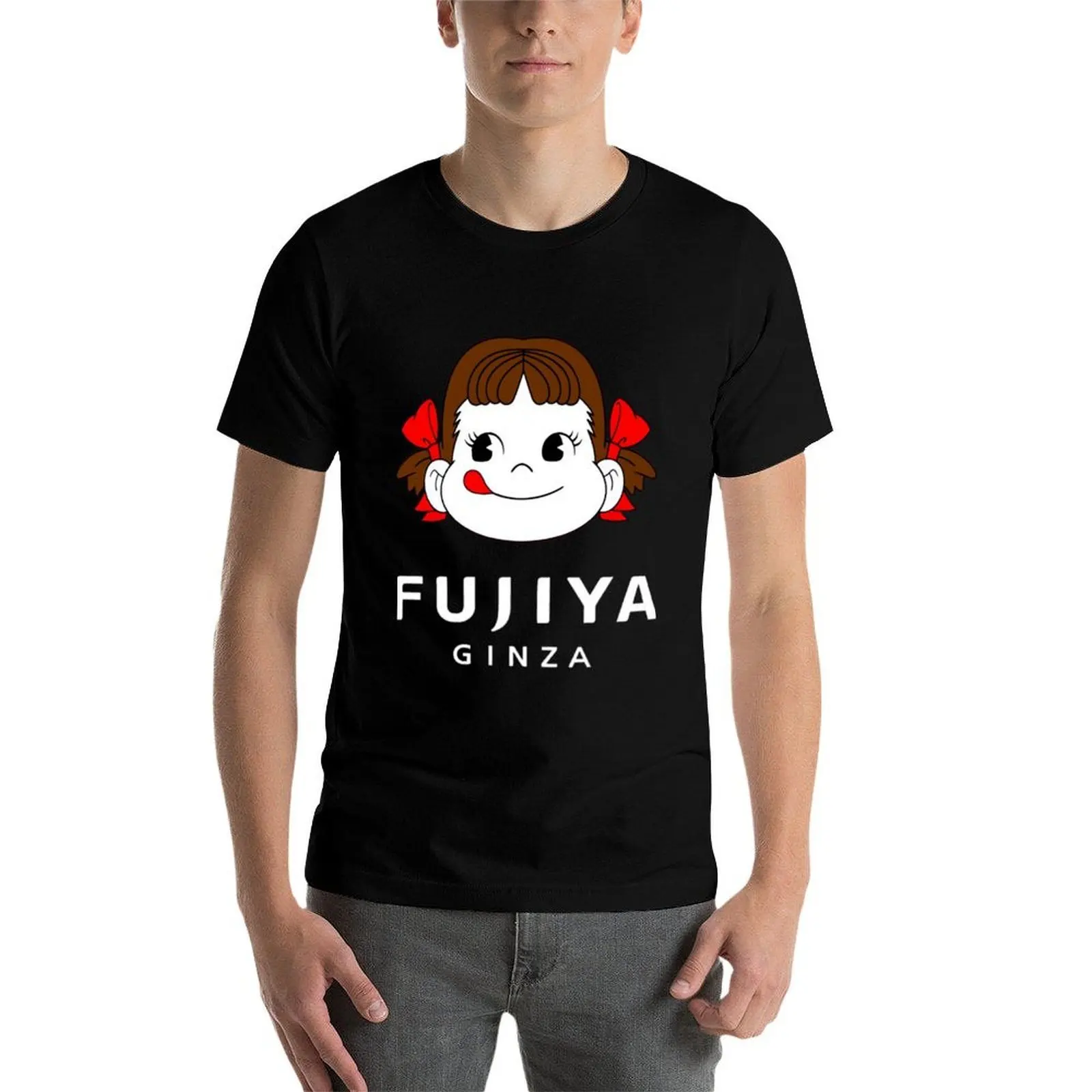 Фото Футболка Milky Peko-chan Ginza, технологичная футболка с охлаждающим эффектом №3