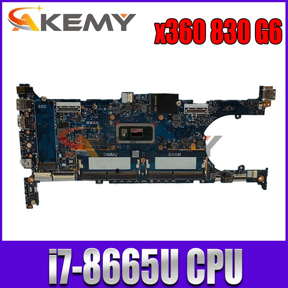 MB UMA i7-8665U CPU WIN для HP EB x360 830 G6 Материнская плата ноутбука L64979-601 6050A3059101-MB-A01