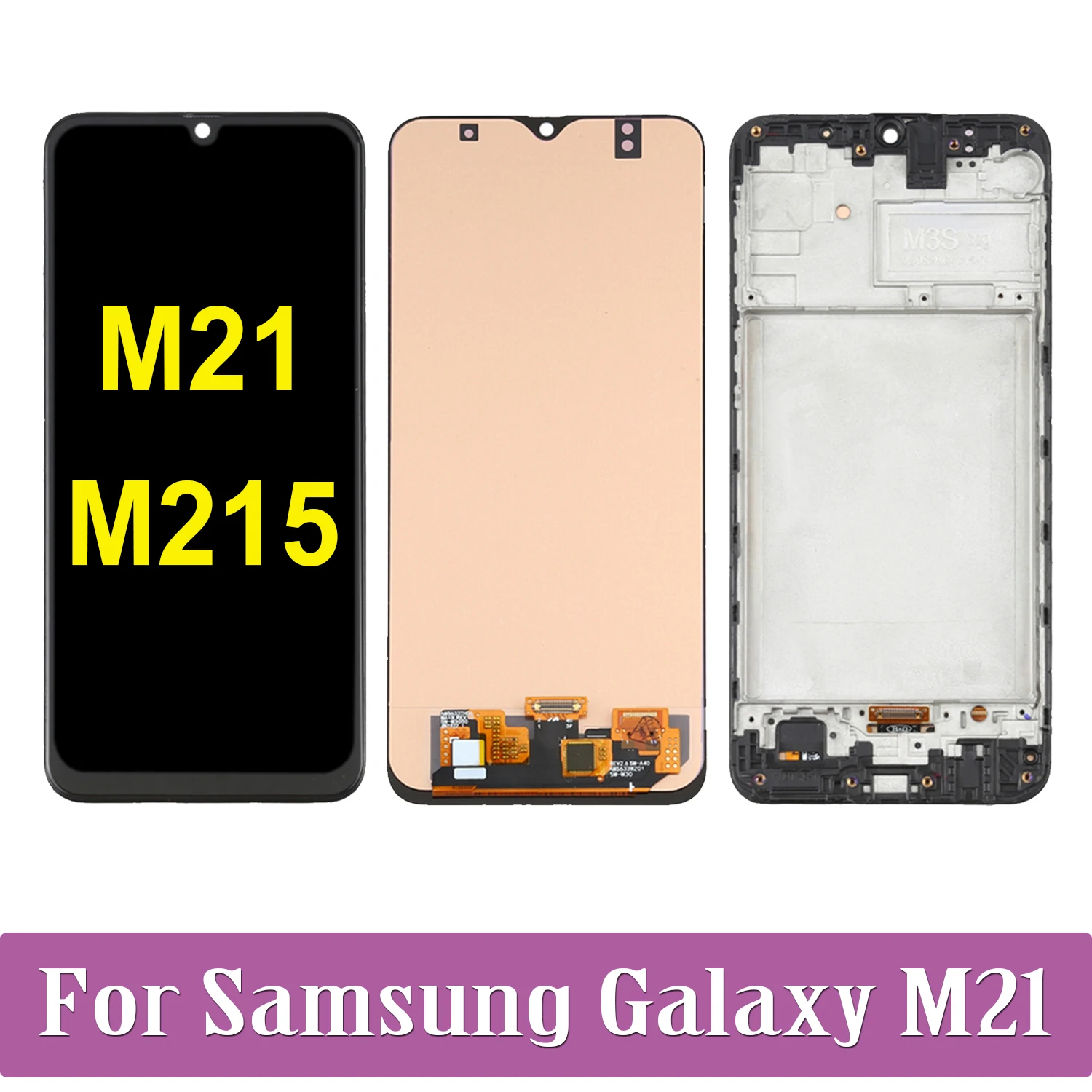 

6.4'' OLED For Samsung Galaxy M21 M215 LCD Display Touch Screen Digitizer Assembly SM-M215F SM-M215F/DS SM-M215F/DSN LCD