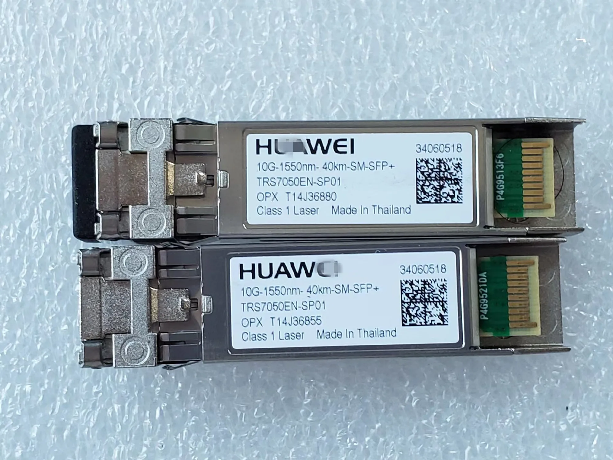 Hua Wei 10GB 40KM SFP Transceiver 34060518 10G-1550NM-40KM-SM-SFP+ Single-Mode 40KM Fiber Module