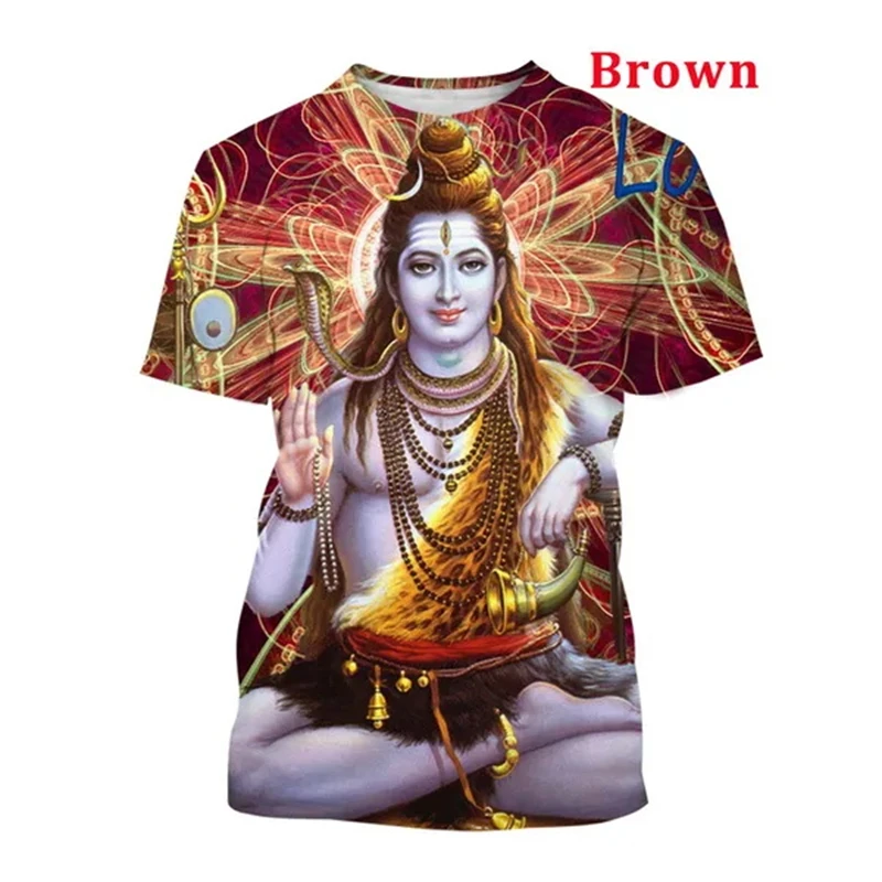 Мужские и женские футболки с 3D-принтом коротким рукавом