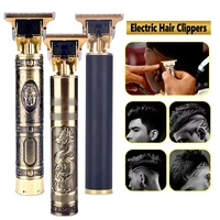 surker profession hair clipper beard trimmer for men electric mens shaver lcd 0mm hair cutting trimmer machine chargeable r