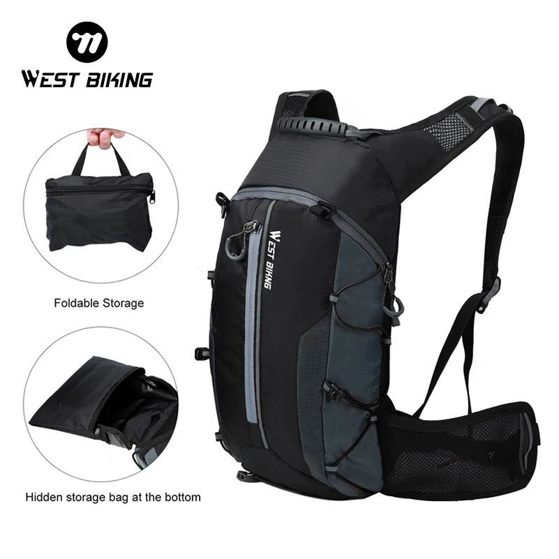 WEST BIKING велосипедный рюкзак портативный водный уличный спортивный для горного и