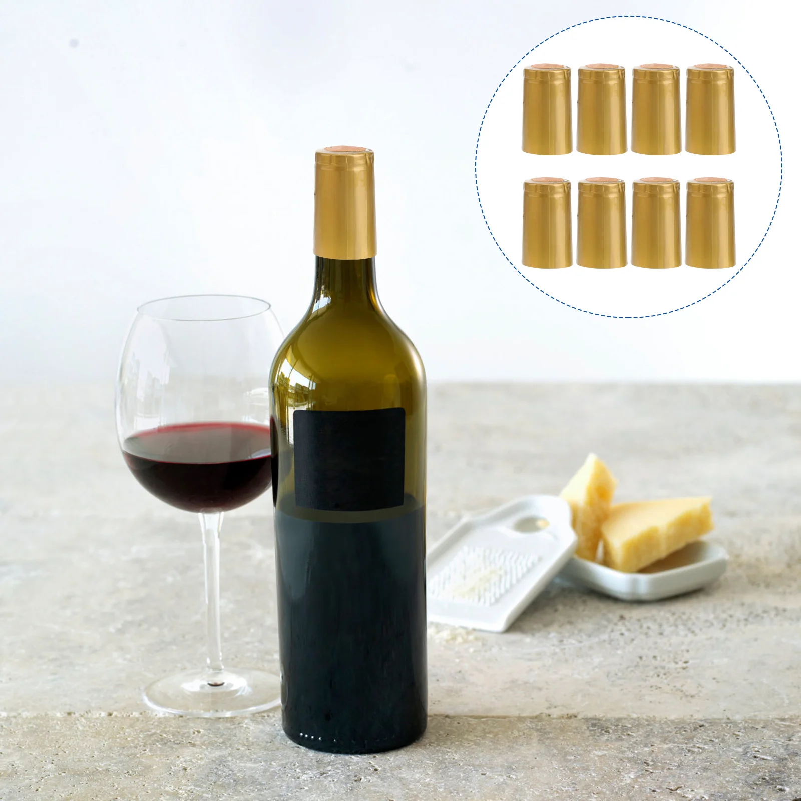 200 шт. женские топы-танкини Blouson с этикетками для крышек от бутылок красные