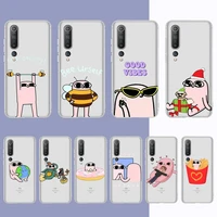 pink cartoon funny big eyes ketnipz phone case for redmi note 5 7 8 9 10 a k20 pro max lite for xiaomi 10pro 10t