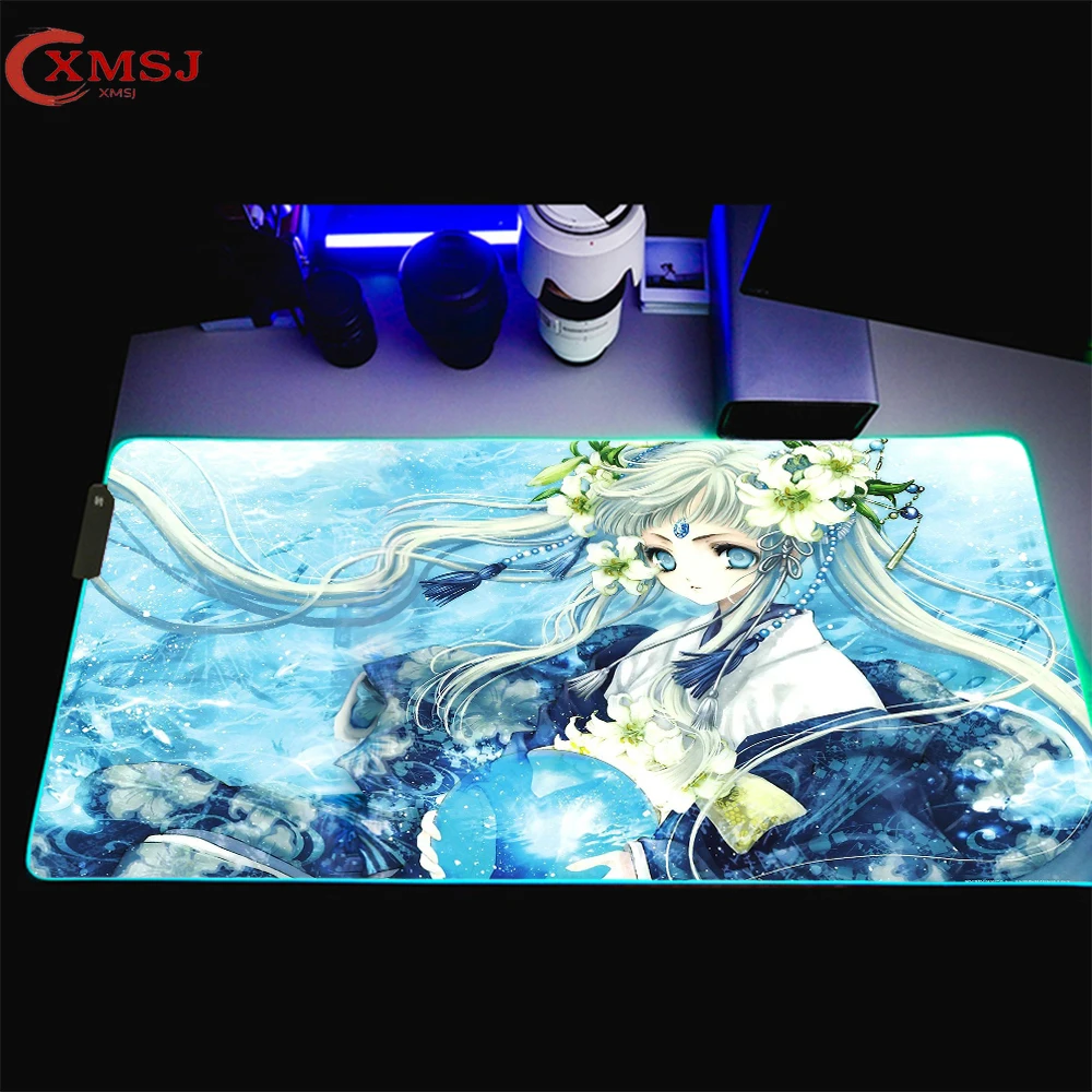 

Cartoon Mouse Pad Gamer Gaming Accessories Company Computer Rgb Mousepad Mats Mause Pc Xl Xxl Cabinet Desk Mat Protector 900x400