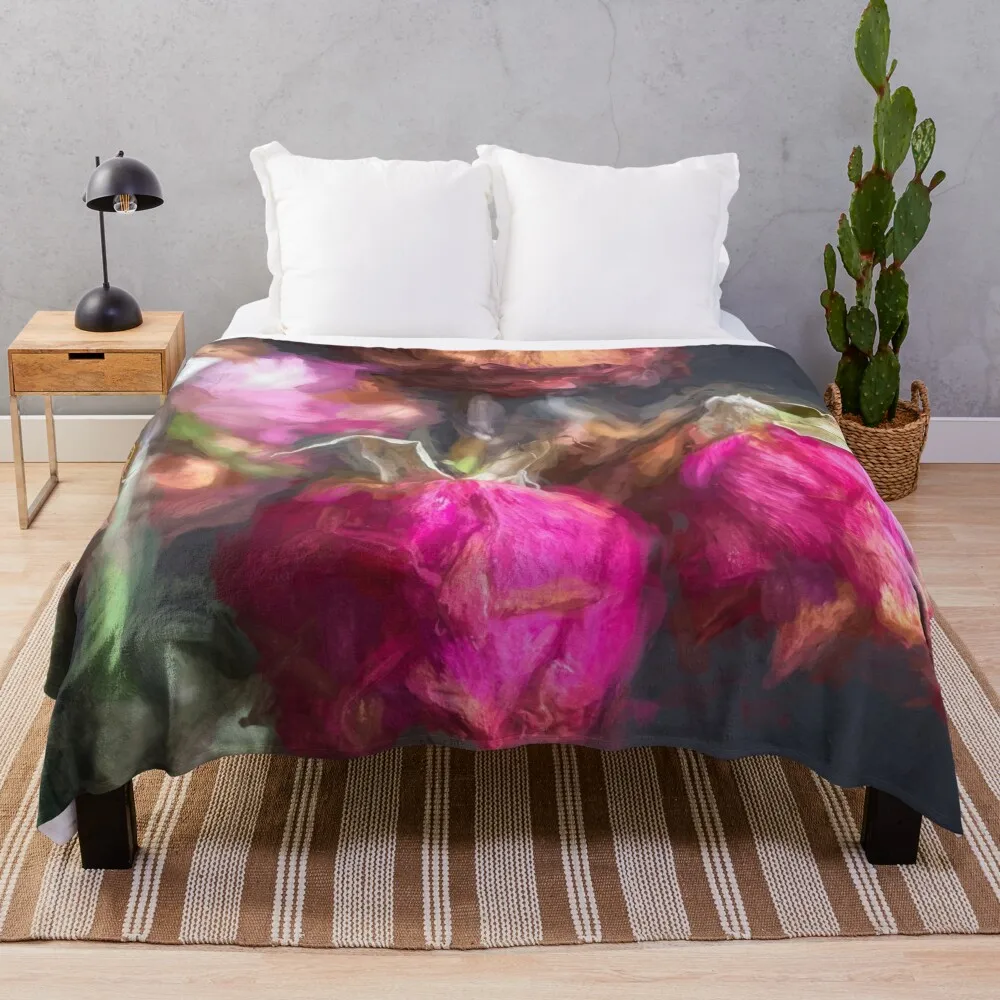 Угаленные сушеные красные розы X208 пледы одеяла для детей плюшевые