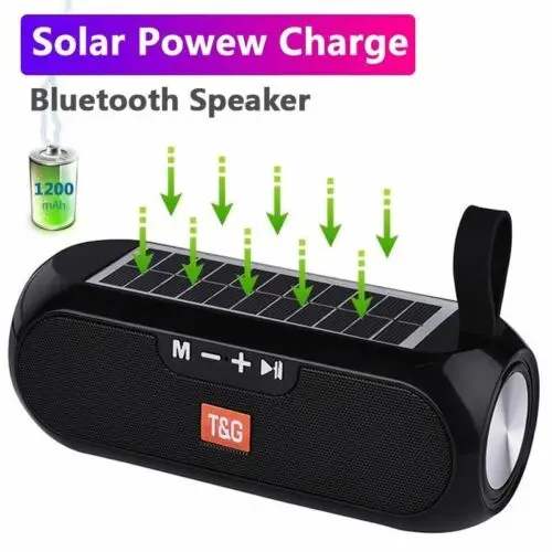 

Bluetooth-динамик с солнечной зарядкой