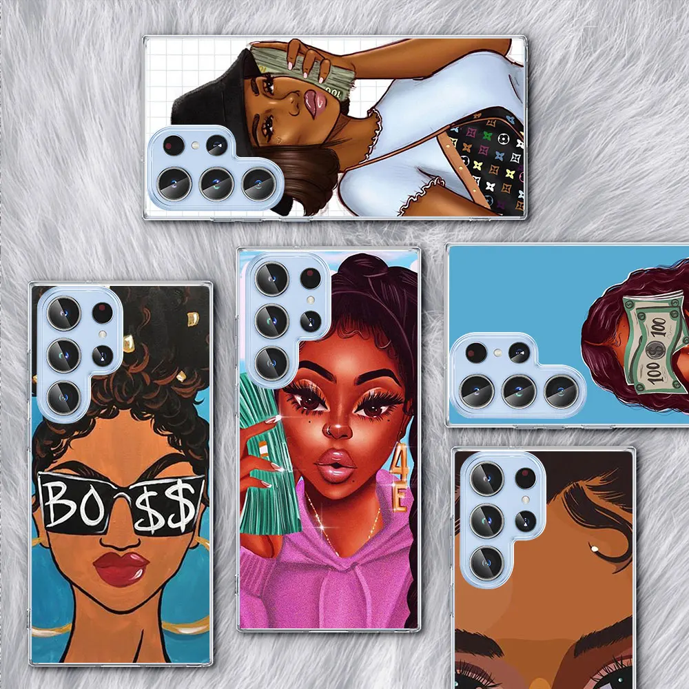 

Модный черный чехол для Samsung Galaxy S23 S22 Ultra S10e S21 S20 FE S10 5G S9 S8 Plus S7 Edge, прозрачный мягкий чехол для телефона из ТПУ