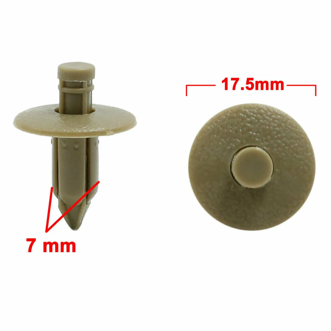 

Accessories​ Car Wheel Arch Rivets Bumper Clip Plastic Replacement Retainer 10pcs