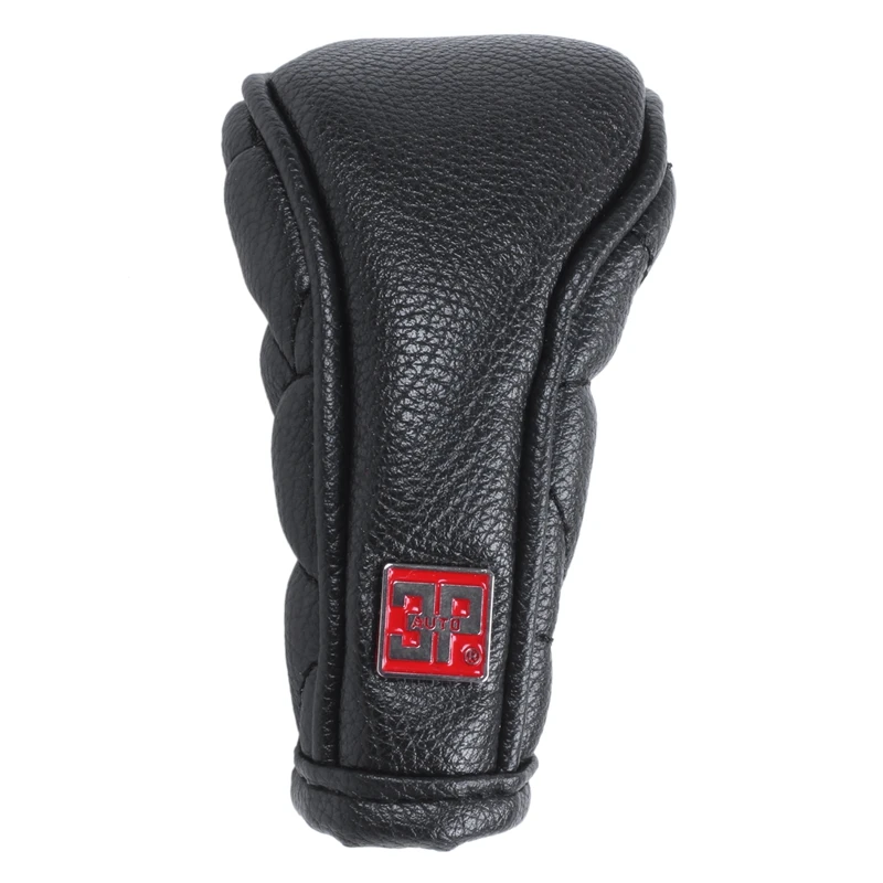 

Anti-slip Zipper Closure Car Gear Shift Knob Cover Black