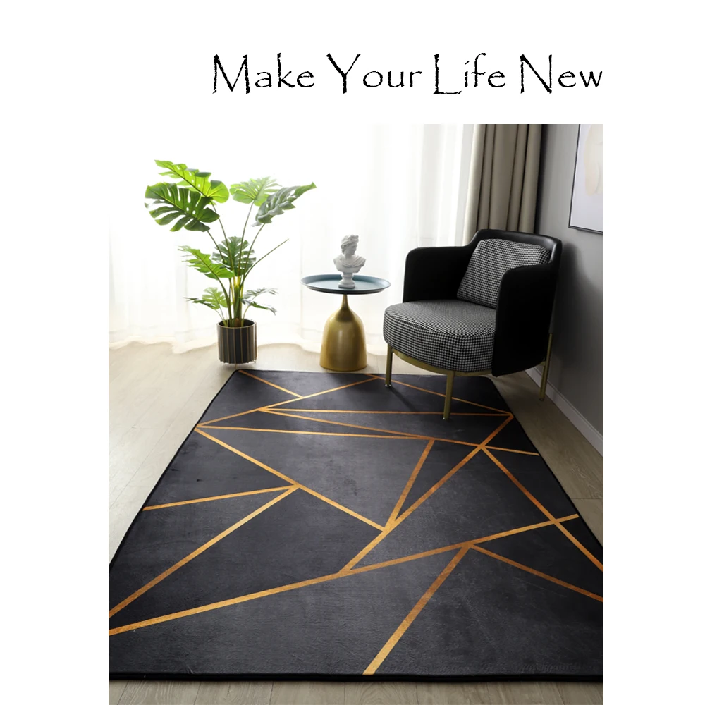 Ковры для гостиной Декор моющийся напольный коврик отдыха большой спальни