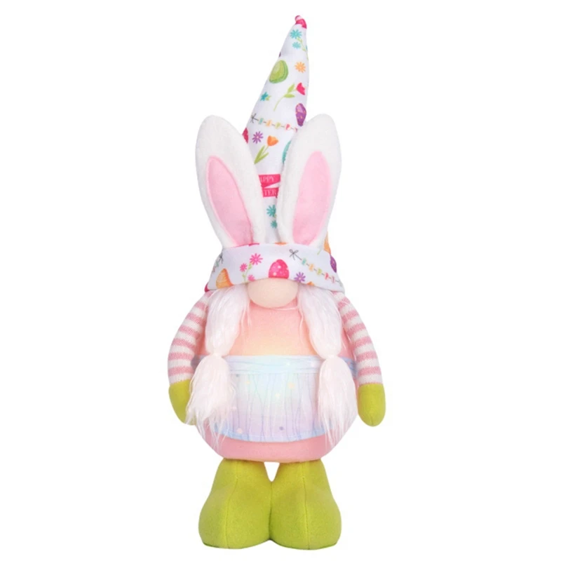 

Easter Decoration Gifts Luminous Rudolph Faceless Doll Doll Easter Bunny Ornaments