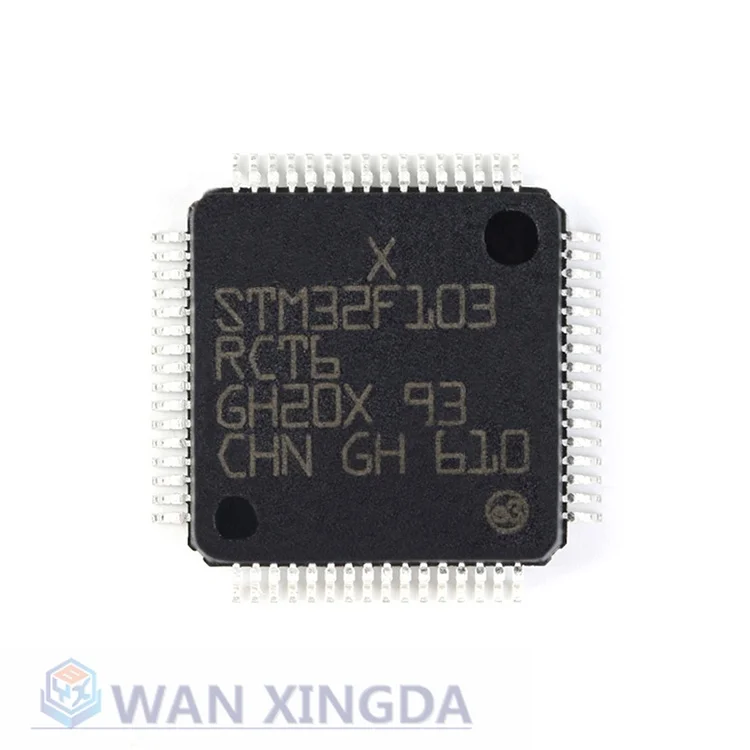 New Original IC MCU 32-Bit Microcontroller STM32F103RCT6 LQFP-64