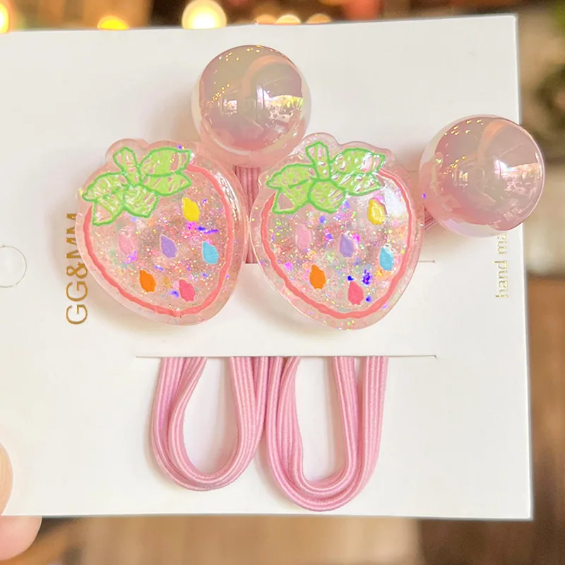 2 шт. новые головные уборы принцессы с фруктами и клубникой милые детские