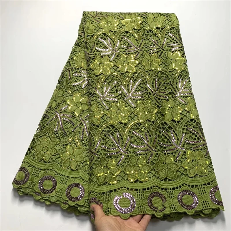 

5 Yards Sequins Tulle Lace African Lace Fabric 2022 Beautiful High Quality French Mesh Net Lace Fabrics For Wedding ZQ052901
