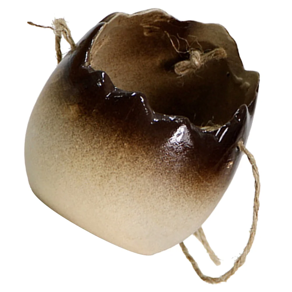 

Flower Pots Hanging Balcony Flowerpots Planter Potted Succulent Ceramics Mounted Planters Garden