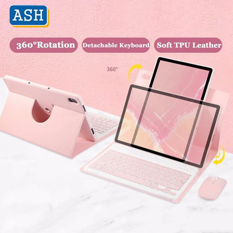 

for Lenovo Tab M10 Plus 3rd 10.6 P11 2nd 11.5 2023 P11 Plus 11" P11 Pro 11.5" 360° Rotatable Case For Xiaoxin Pad 10.6 11.5 11"