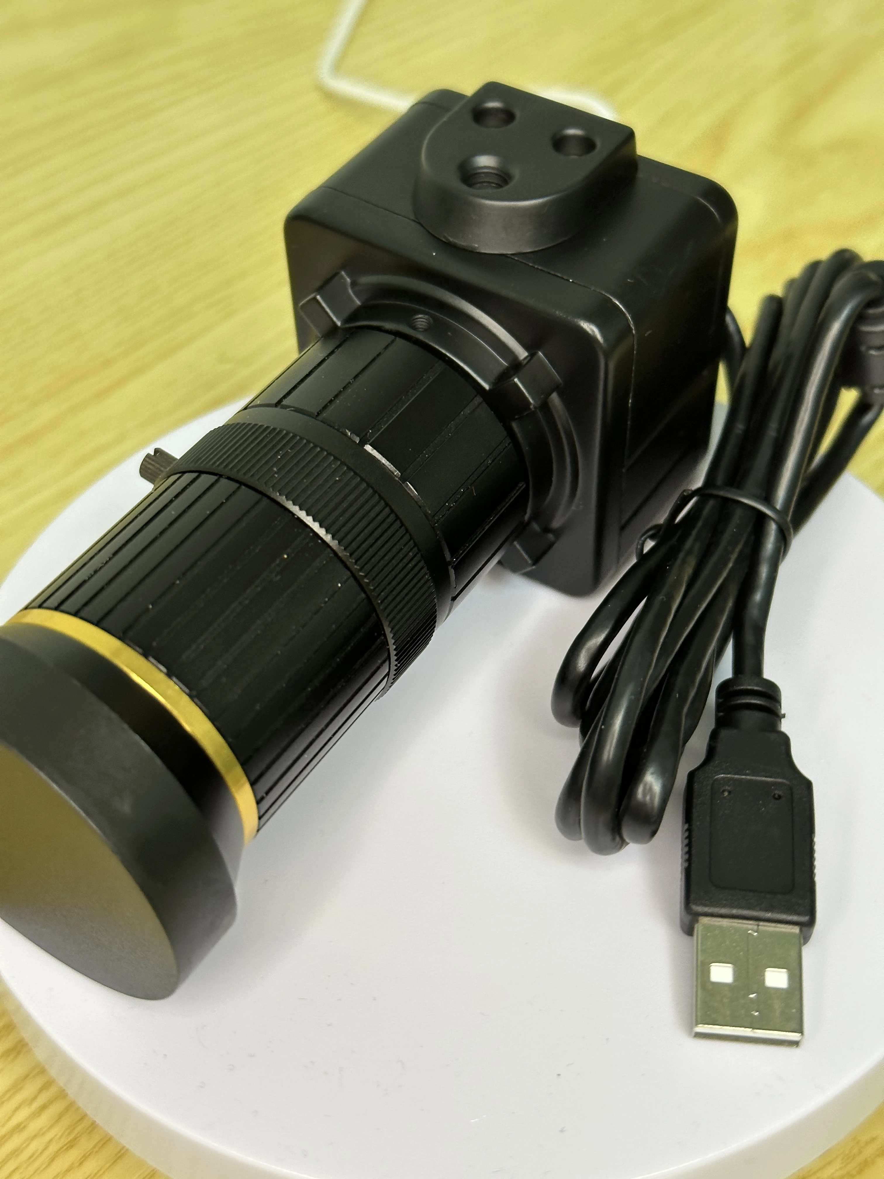 HD 4K промышленelle USB-камера Потоковая веб-камера с зумом 5-50 мм объектив manuel H.265