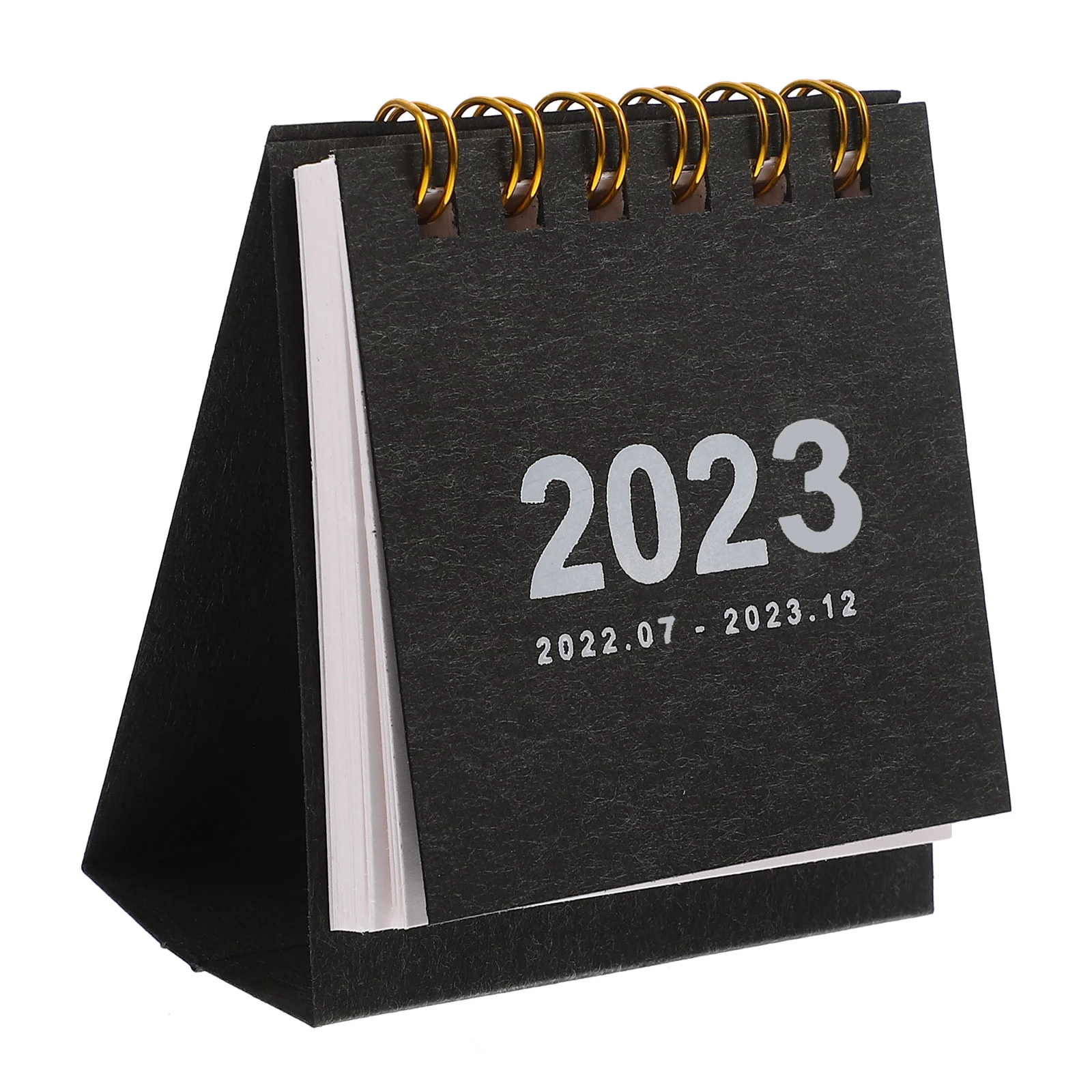 

Calendar Desk Small 2023 Desktop Mini Monthly Planner Standing Officetable Daily Standcalendars Schedule Pad Flipping Tabletop