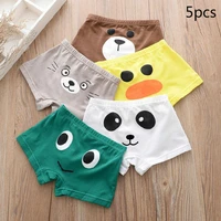 5pcslot kids boys underwear cartoon childrens shorts panties for baby boy boxers panty 95 cotton teenager underpants 1 12t