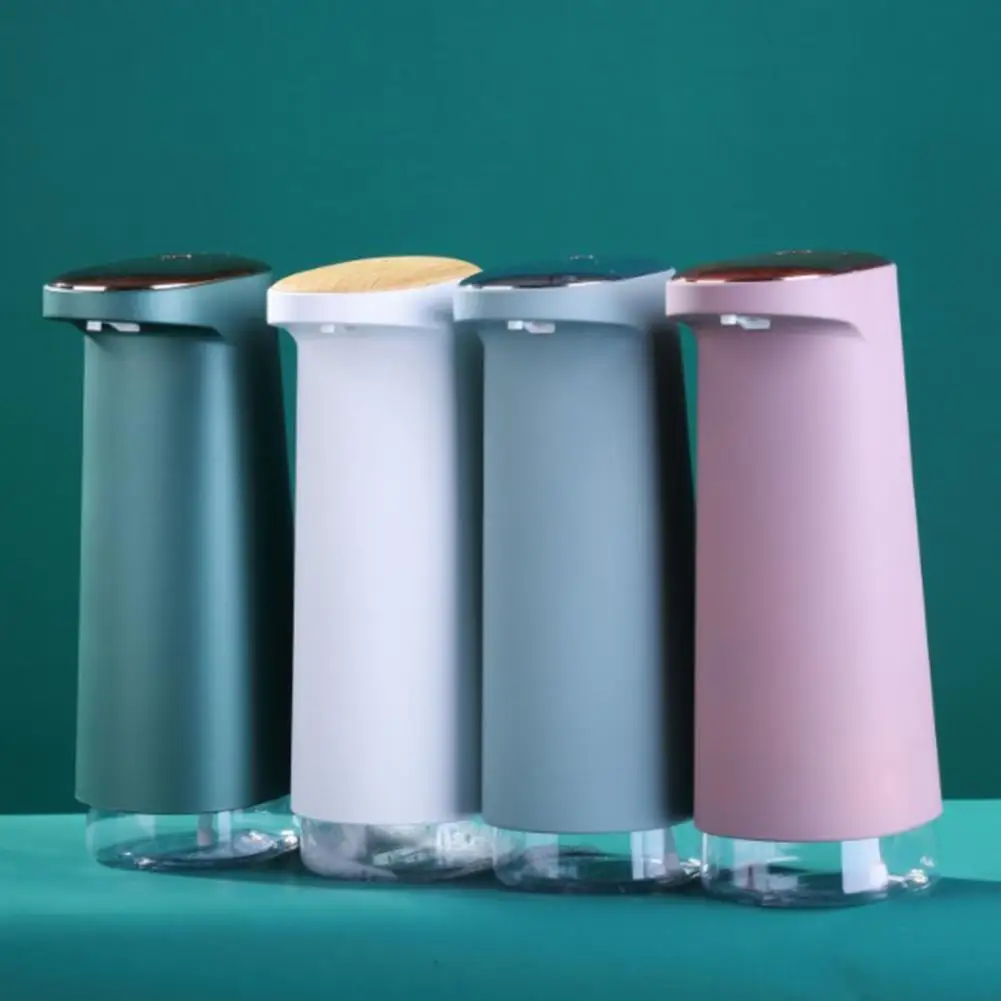 

ABS 1 Set Reliable Type-C Charging Liquid Soap Holder Smart Device Soap Dispenser Sensitive for Hotel