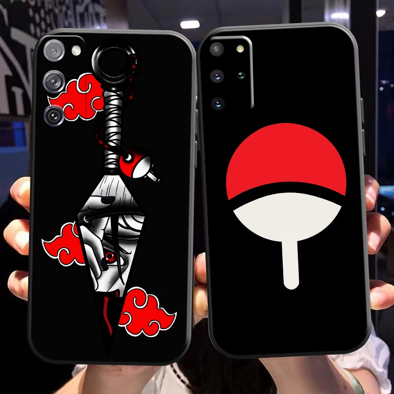 

Naruto Akatsuki Uchiha Itachi Phone Case For Samsung Galaxy S22 S21 S20 S10 10E S9 Plus S22 S21 S20 Ultra FE 5G Coque