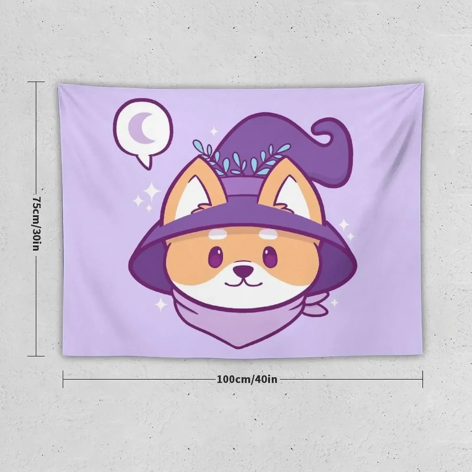 Ведьма Собака гобелен Nikury