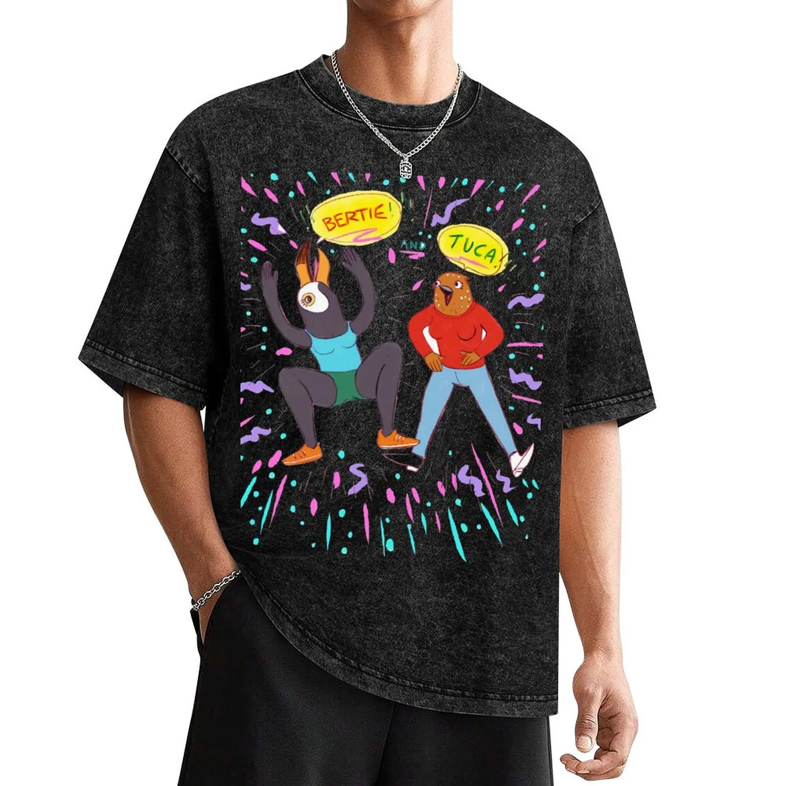 Мужская футболка Tuca And Bertie хлопковая