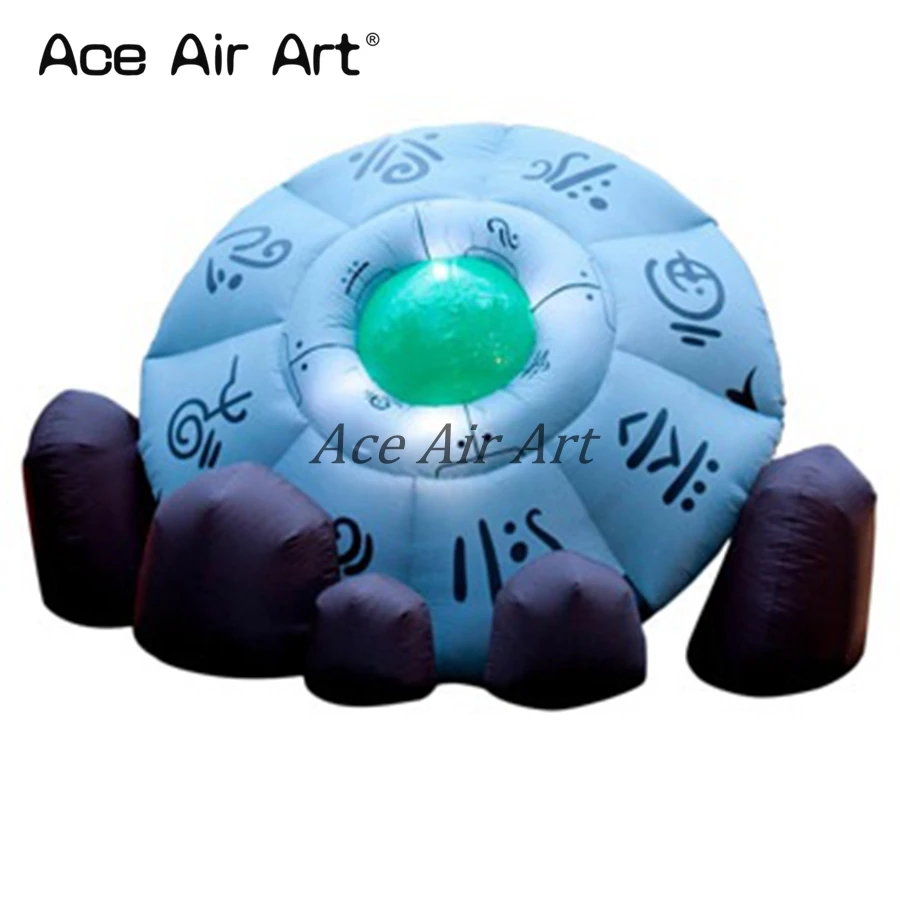 

New 2.5m/3m/3.5m L Inflatable UFO Model With Air Blower For Exhibition/Promotion/Activities Decoration Made By Ace Air Art